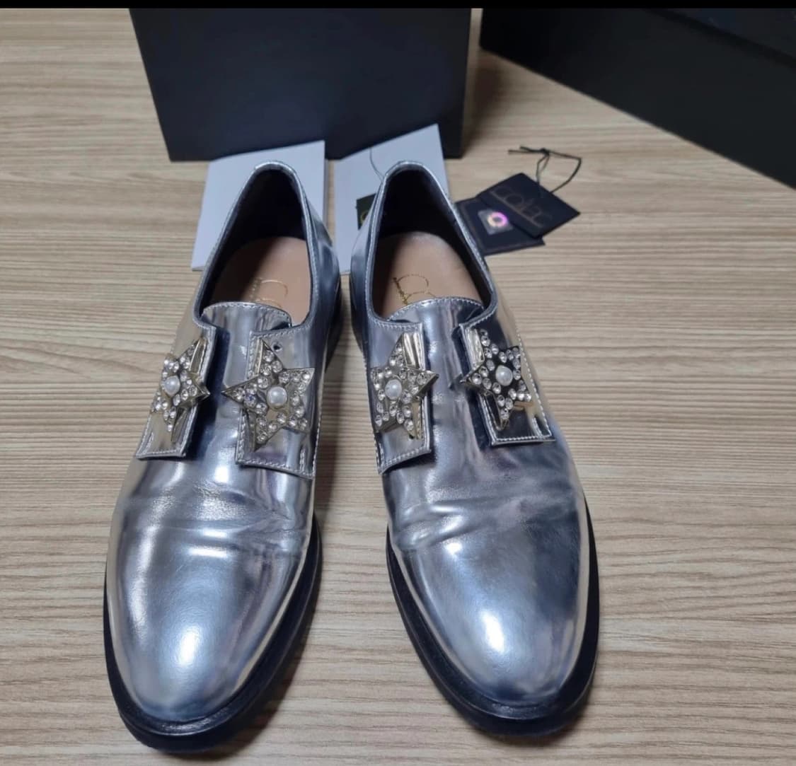 콜리악 coliac 실버 별 구두 36 상품이미지2