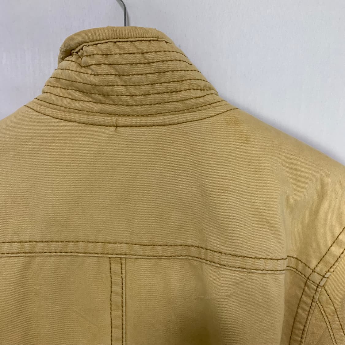 아베크롬비 베이지 y2k 퍼 안감 야상 자켓 봄버 상품이미지6