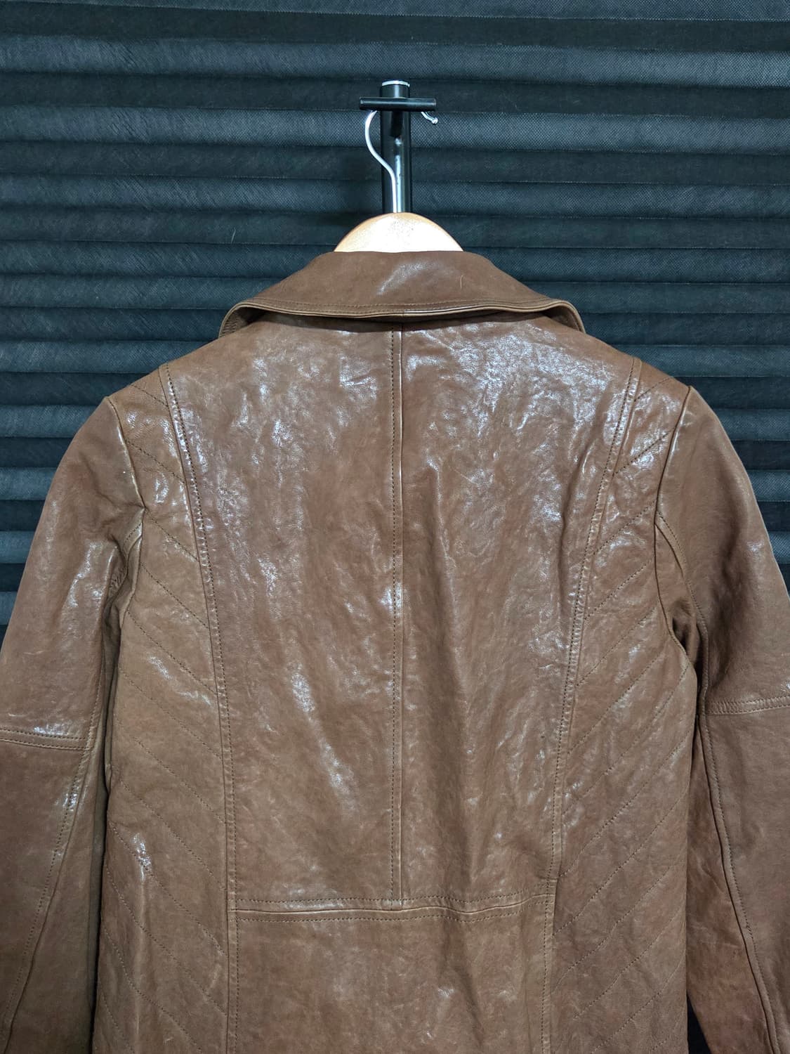 (정품) [마쥬] 양가죽 벨티드 라이더 자켓 | 00104 상품이미지6