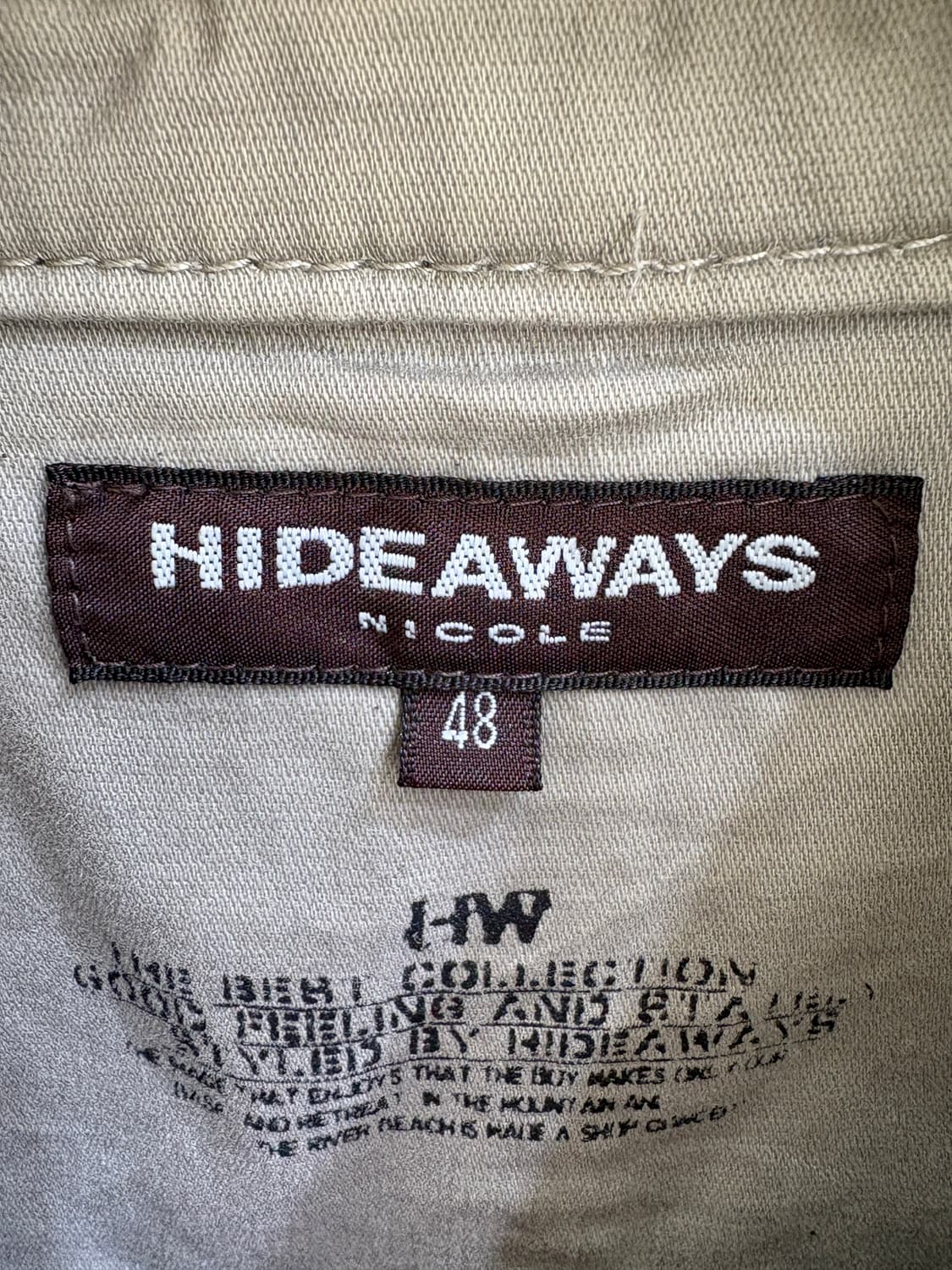 HIDEAWAYS 자켓 상품이미지6