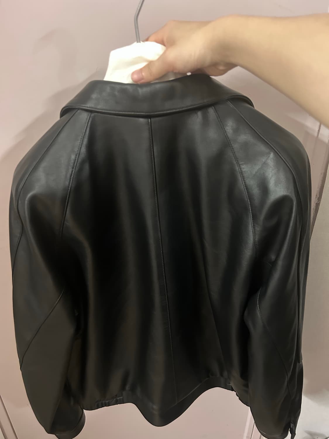 Appendix leather blouson balck 상품이미지4