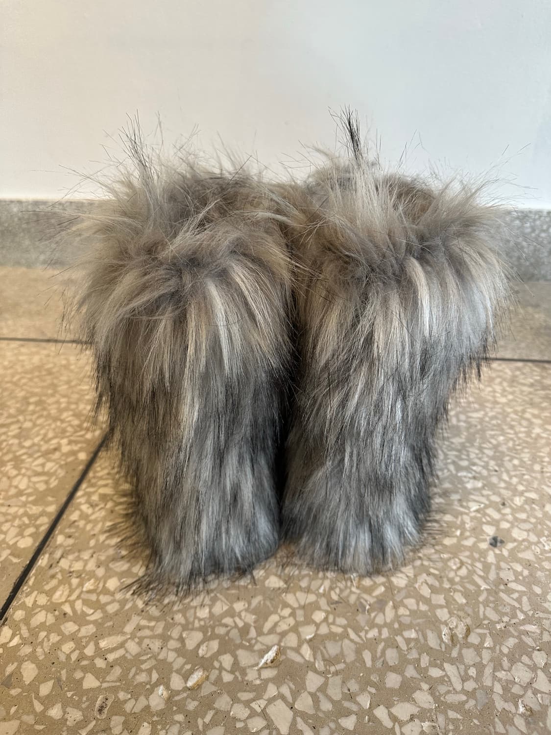Vintage fur boots 상품이미지4