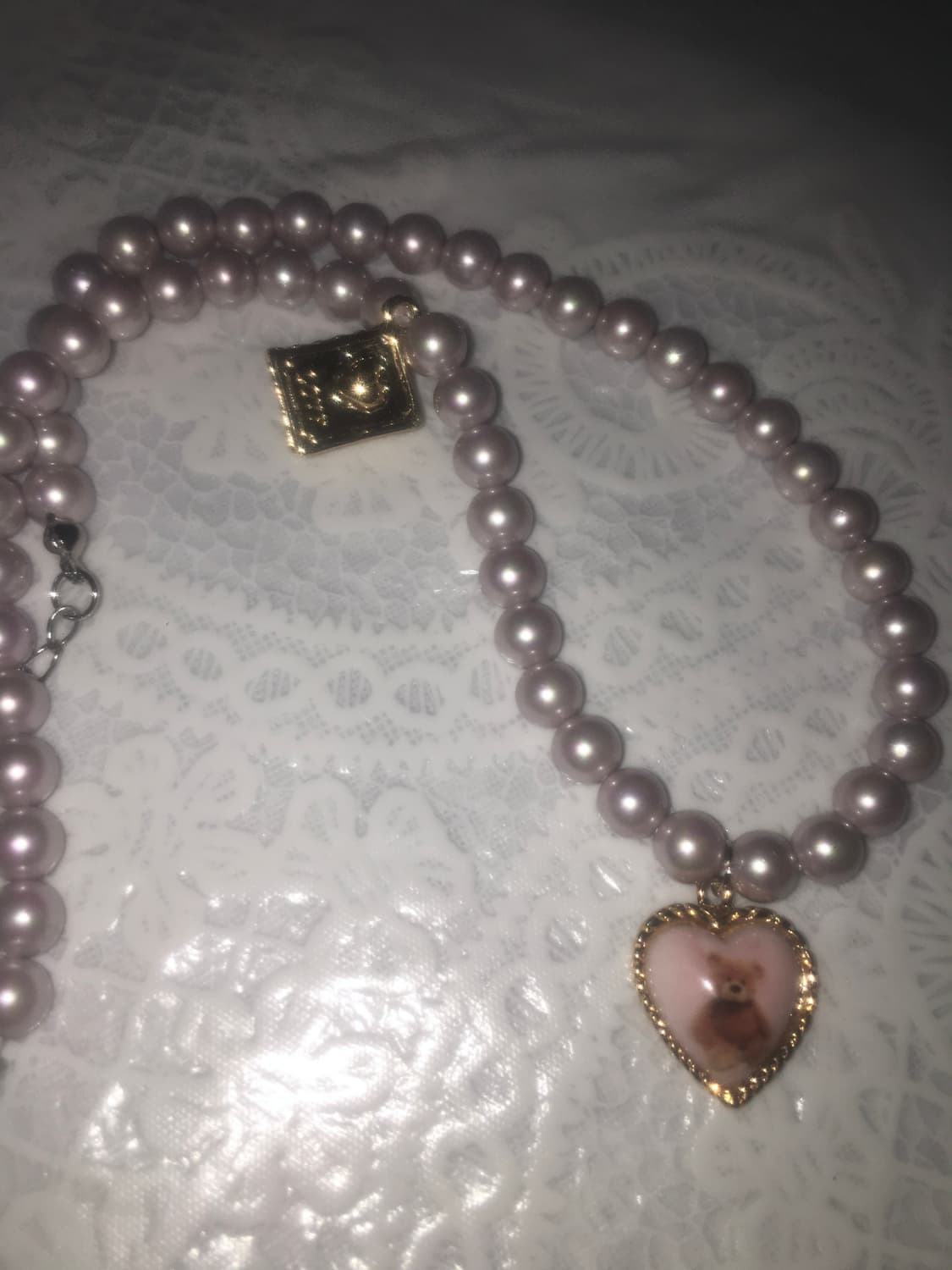 Viburnum shop 프린세스 아카이브 연보라진주 목걸이 상품이미지7