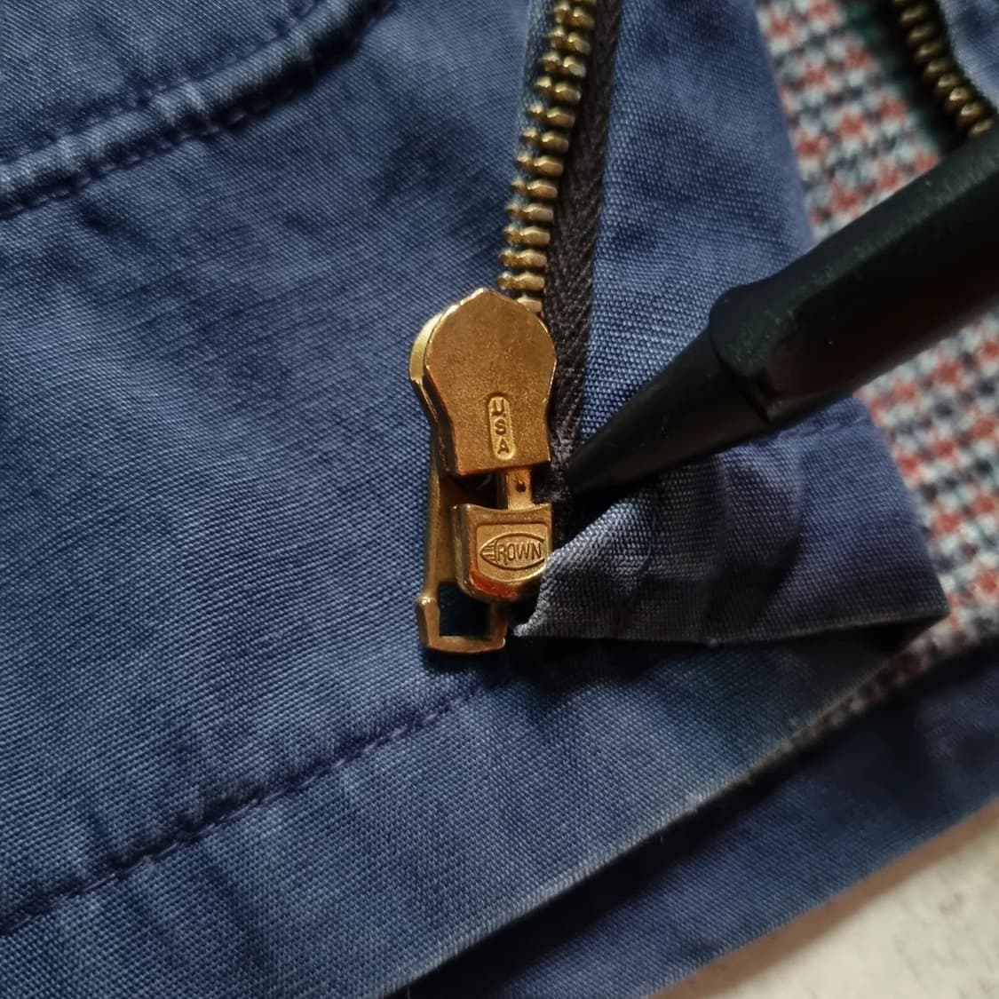 60s USA Dan River Swing Top Jkt L sz 상품이미지5