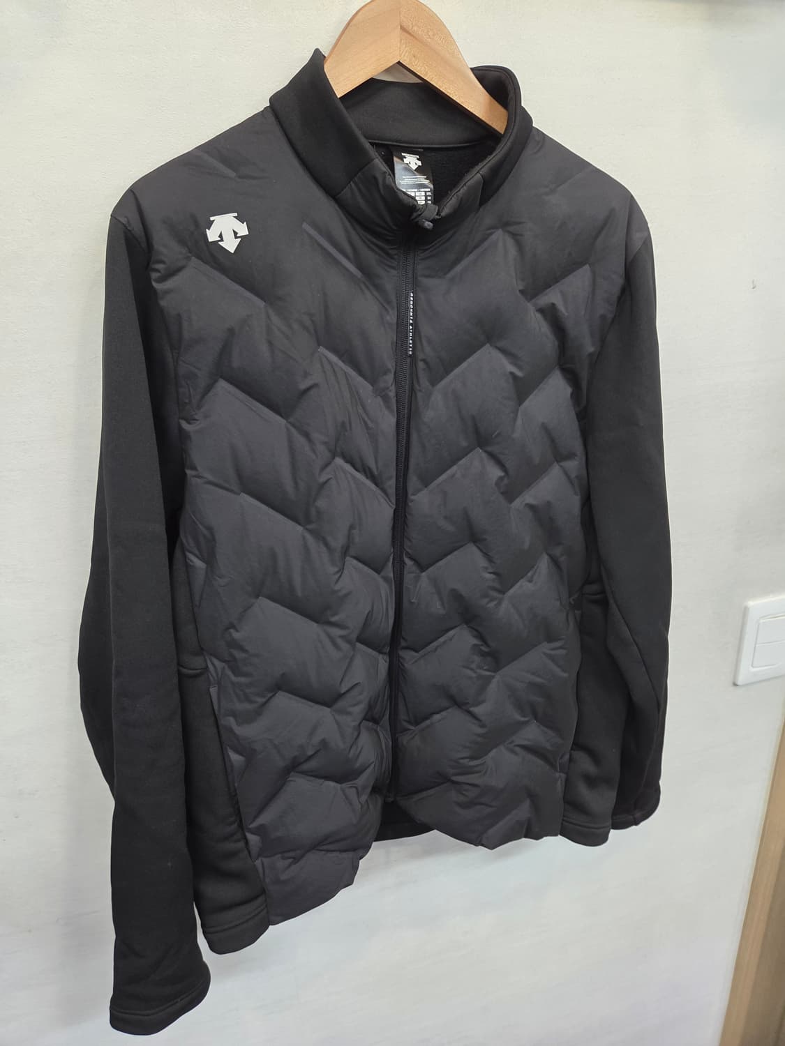 데상트 하이브리드 안감플리스 덕다운 패딩 기능성자켓 115 상품이미지5