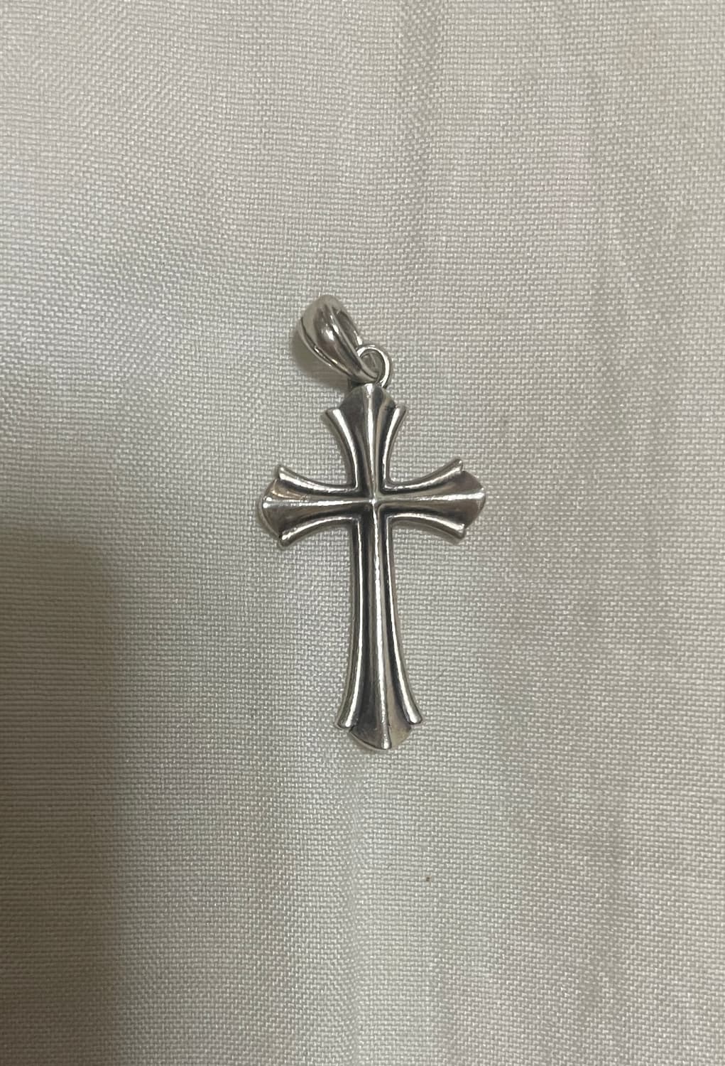 스팅925 로얄 십자가 목걸이 팬던트 m사이즈 상품이미지2