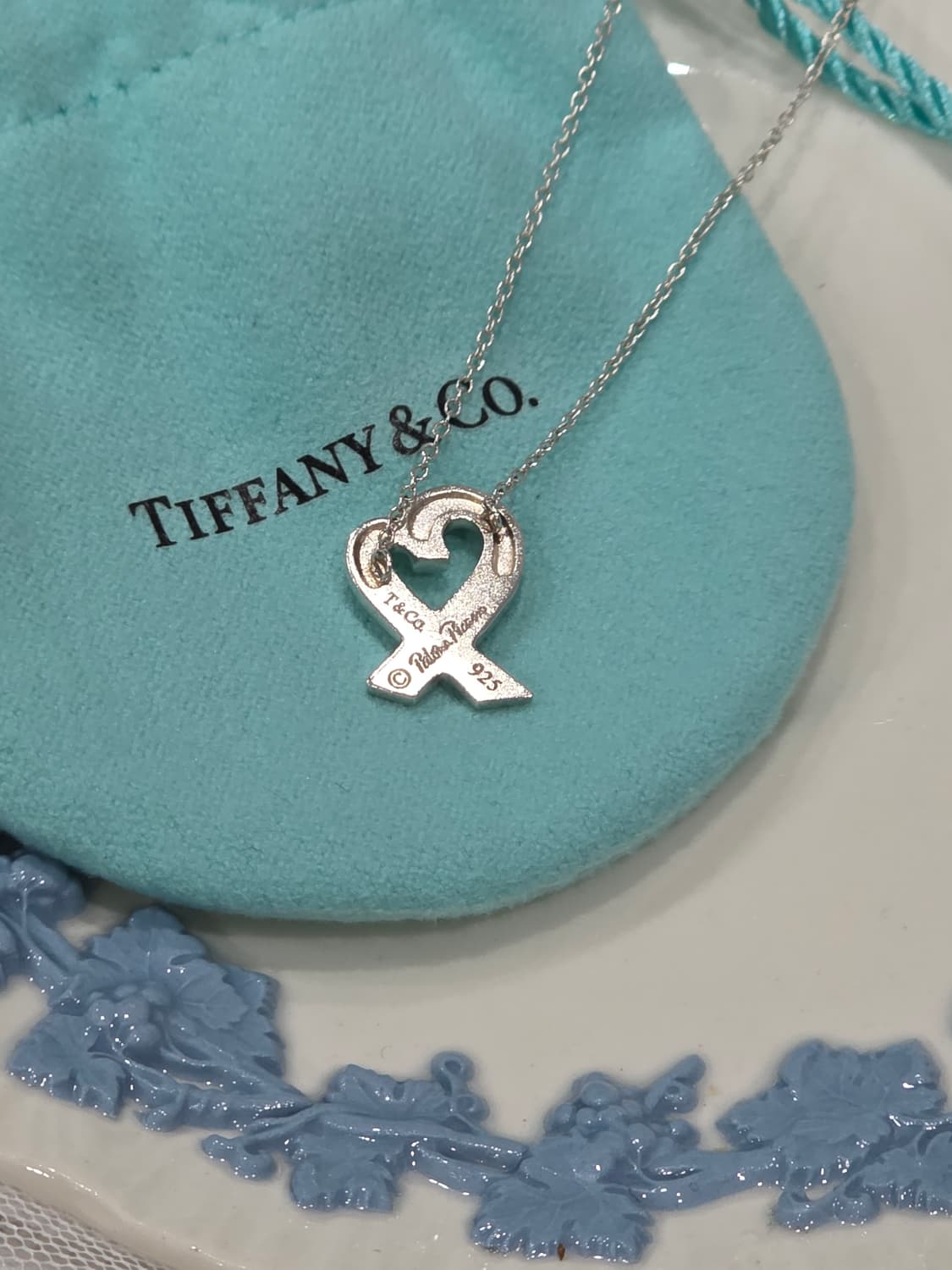 티파니앤코 팔로마 피카소 러빙하트 실버 925 목걸이 상품이미지2