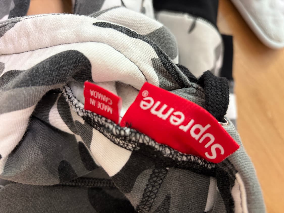 슈프림 13Fw 스노우카모 후드티 상품이미지3