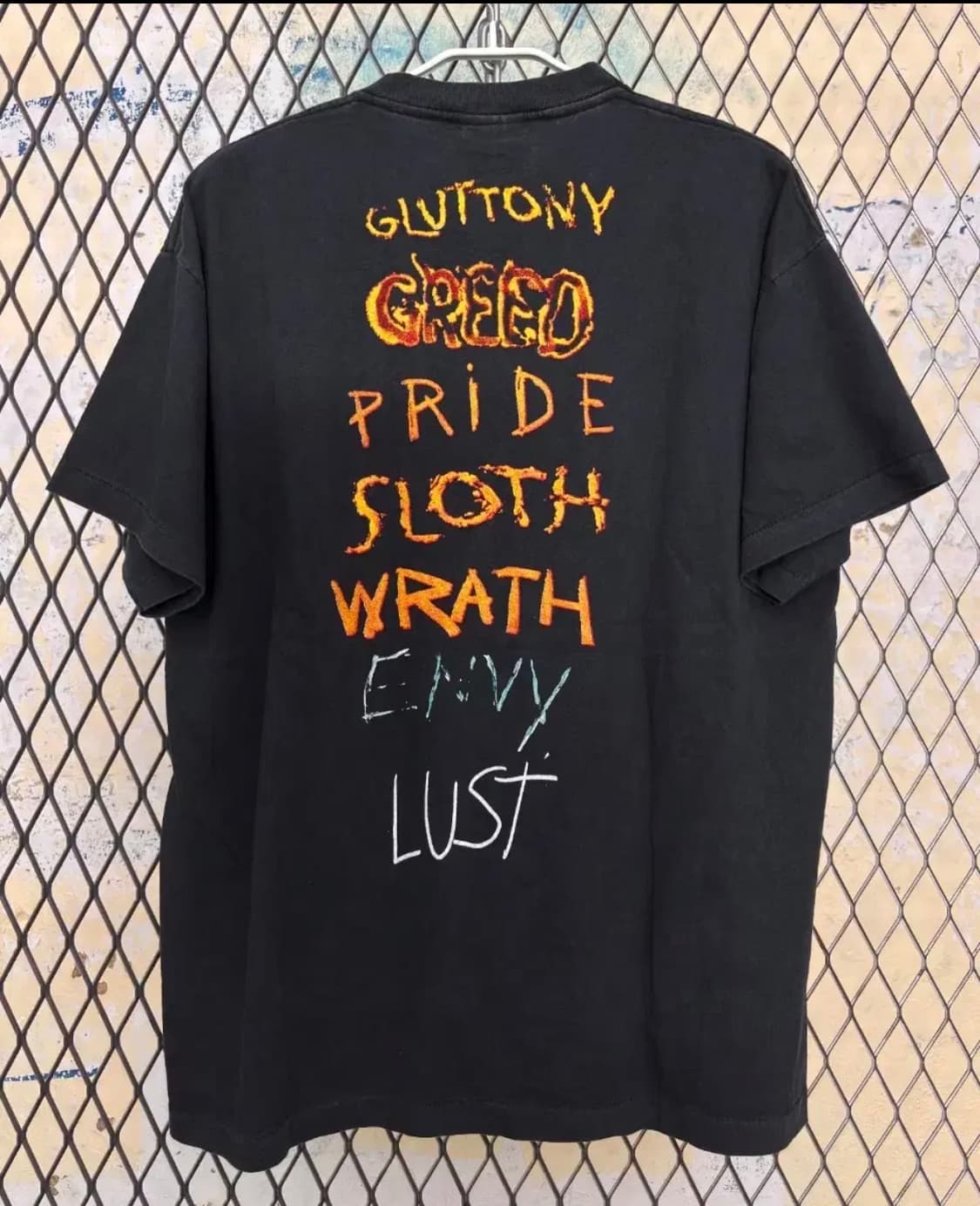 세븐 빈티지밴드티 상품이미지2