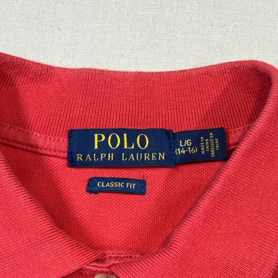 M) 폴로 랄프로렌 클래식핏 빅포니 반팔 카라티 상품이미지7