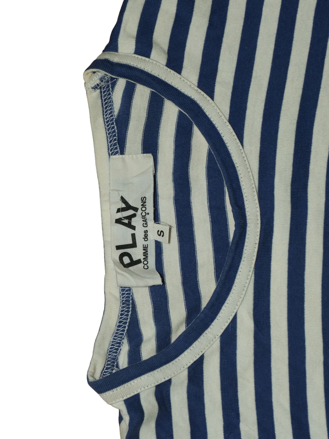 [정품]꼼데가르송 롱슬리브 네이비 상품이미지3