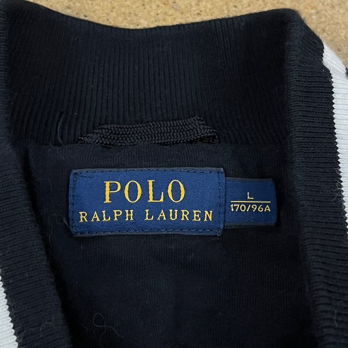 [정품/L] 폴로 랄프로렌 블랙 패딩 야구 점퍼 b17 상품이미지5