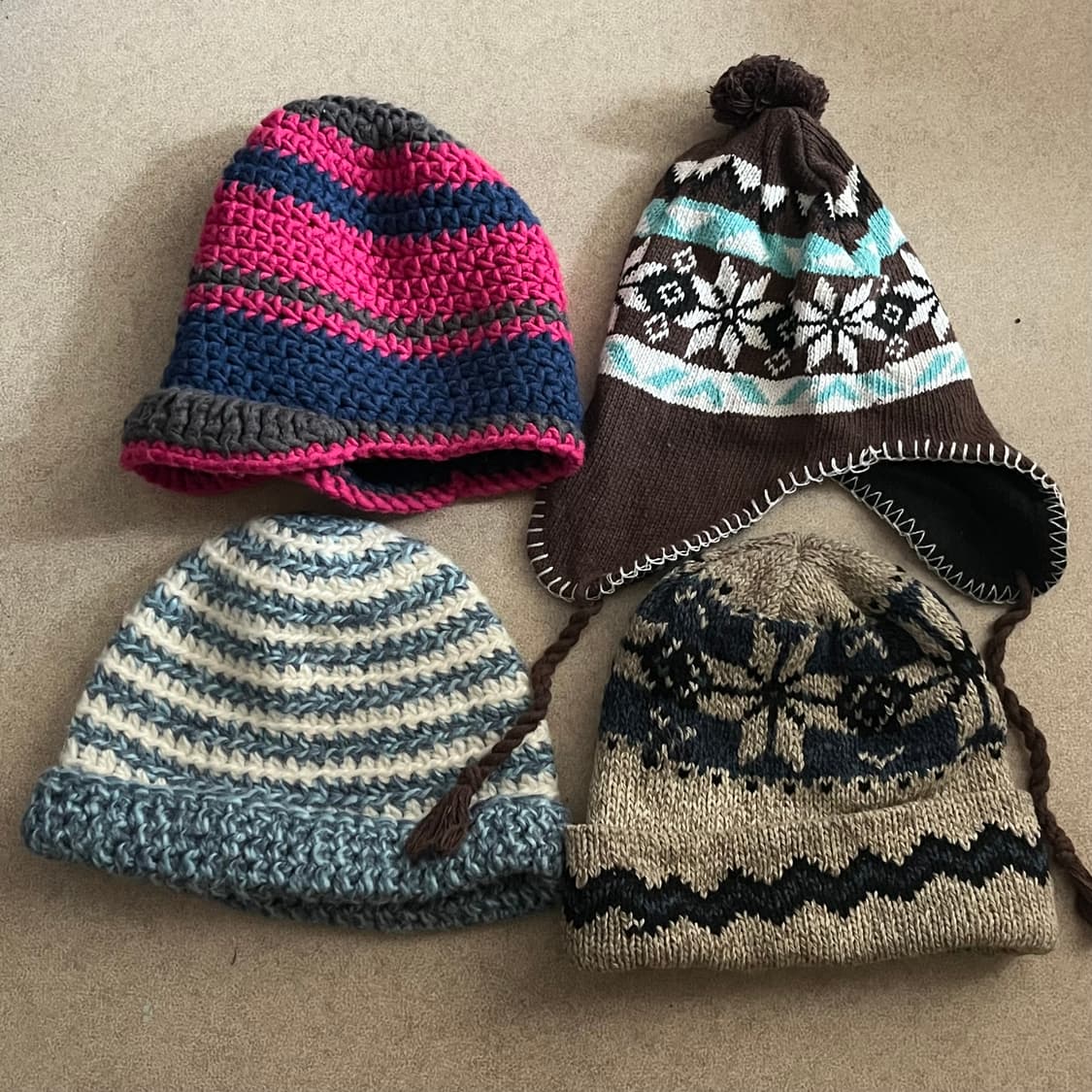 VTG 빈티지 비니 일괄 처분 상품이미지1