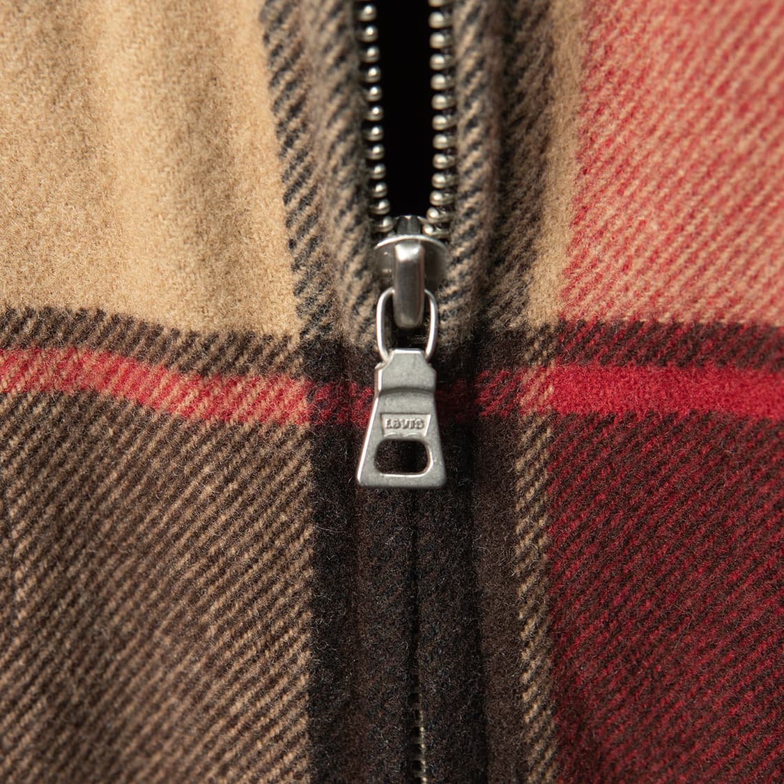 [105] 00s 리바이스 블럭체크 울 집업자켓  상품이미지3