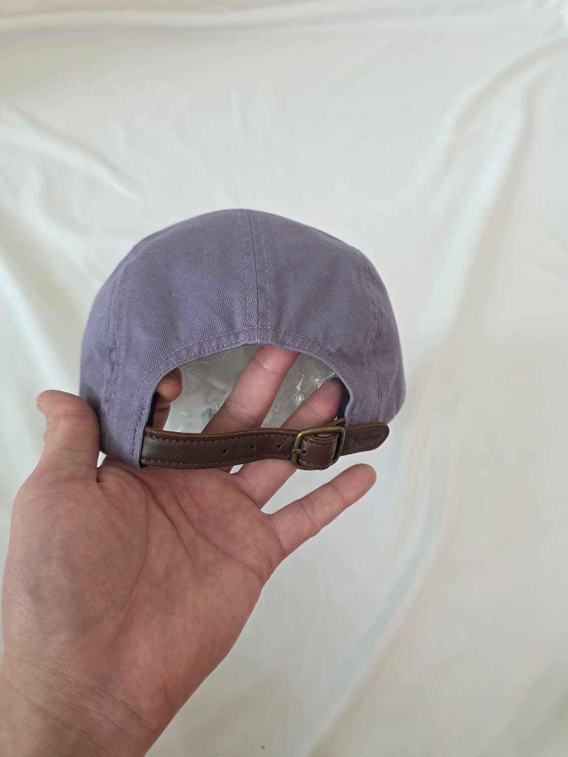 슈프림 워시드 치노 트윌 캠프캡 더스티 퍼플 상품이미지2