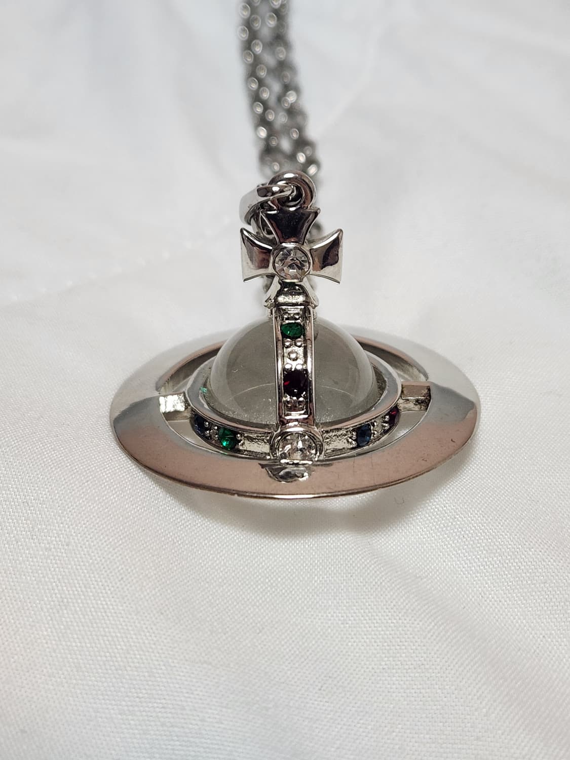 비비안웨스트우드 입체 빅orb 목걸이 상품이미지3