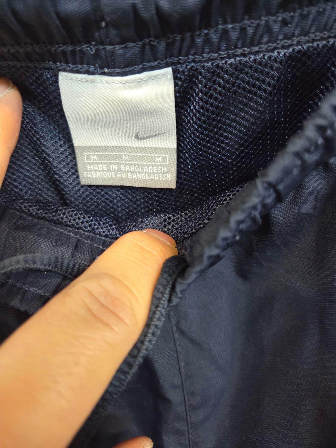 나이키 올드스쿨 빈티지 로고 방풍 트랙팬츠 m L 상품이미지3