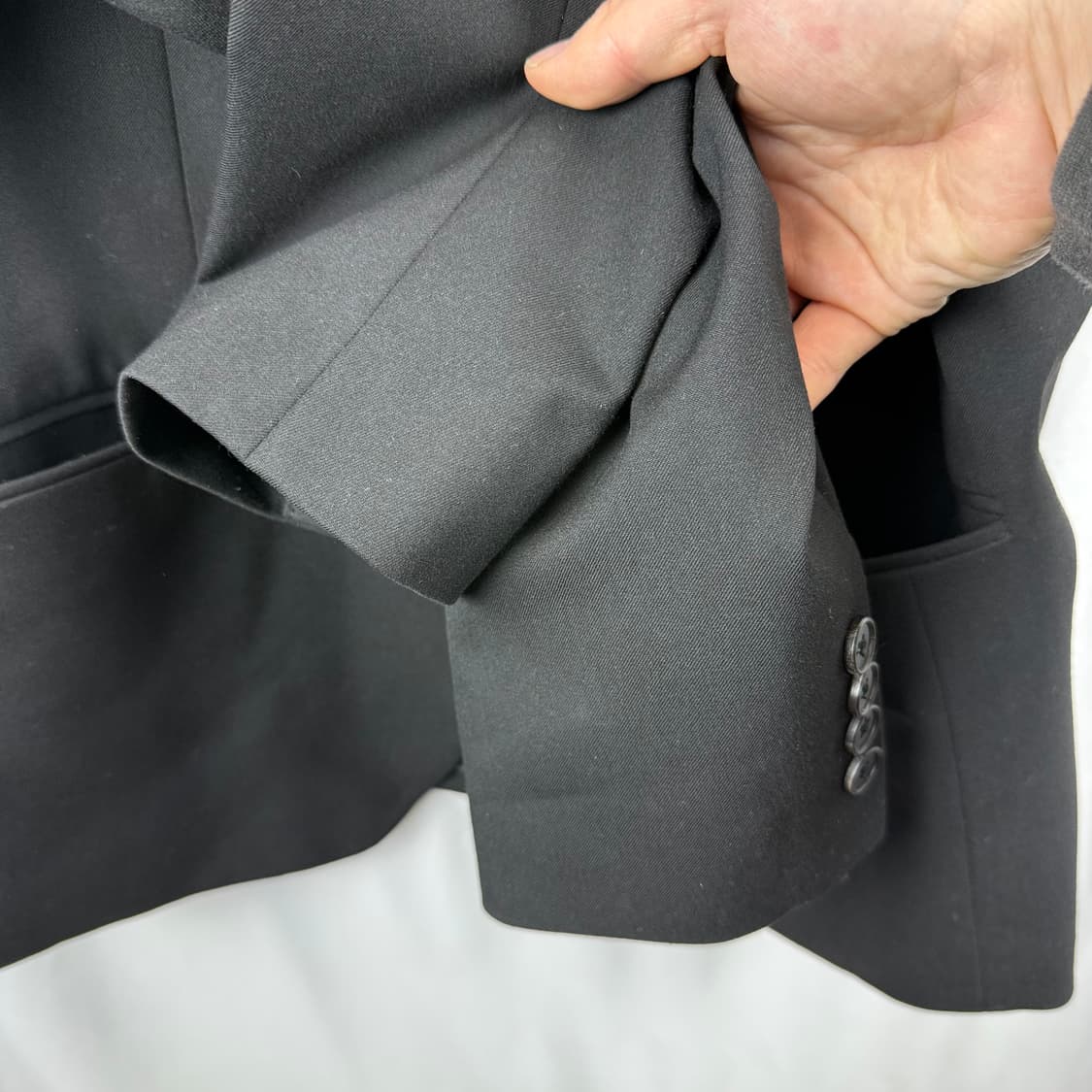 (L) 무신사 스탠다드 블레이저 자켓 블랙 상품이미지3