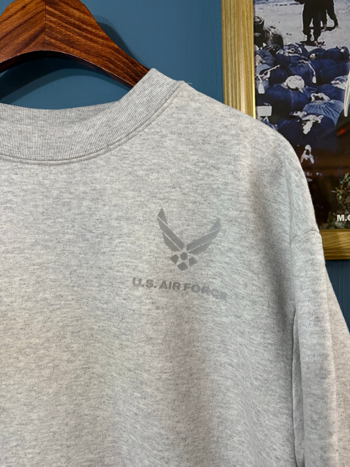 90's vtg U.S Airforce Sweatshirt. 상품이미지2