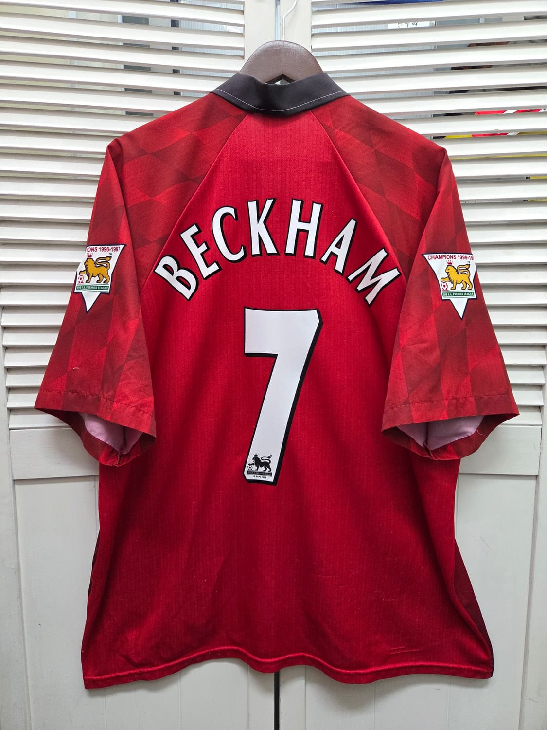 맨유 96-98 베컴 엄브로 유니폼 상품이미지2