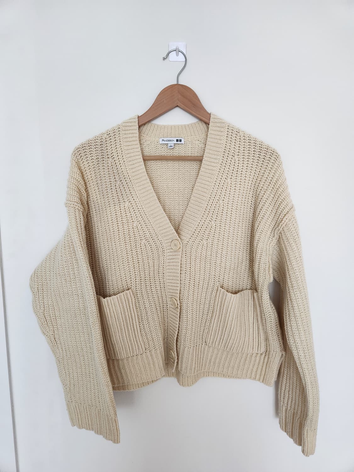 여자 유니클로 x JWANDERSON 오버사이즈 가디건 상품이미지1