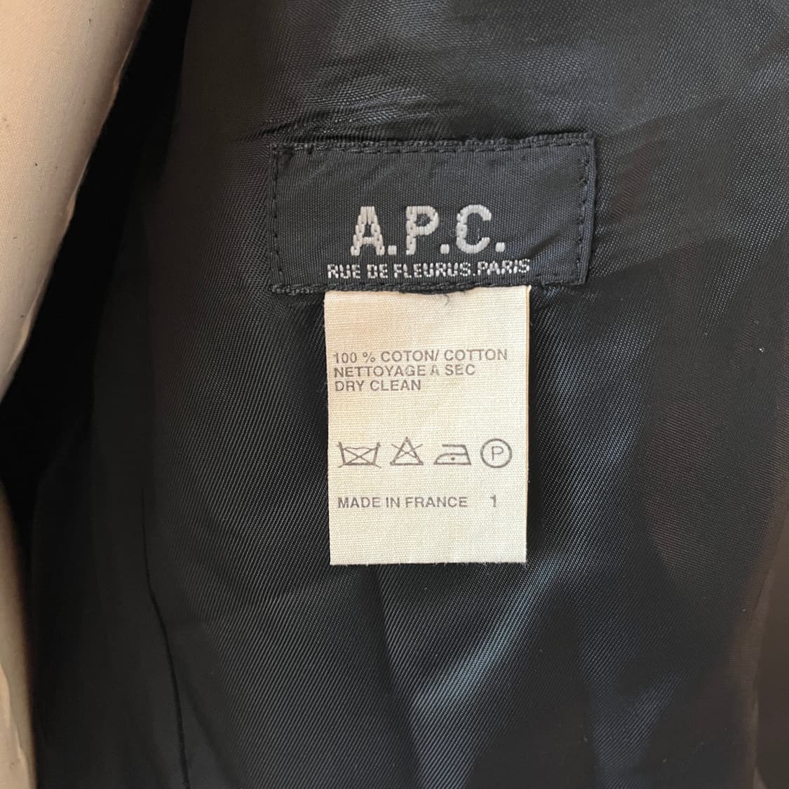 아카이브 00s A.P.C. 프랑스 생산 코듀로이 자켓  상품이미지2