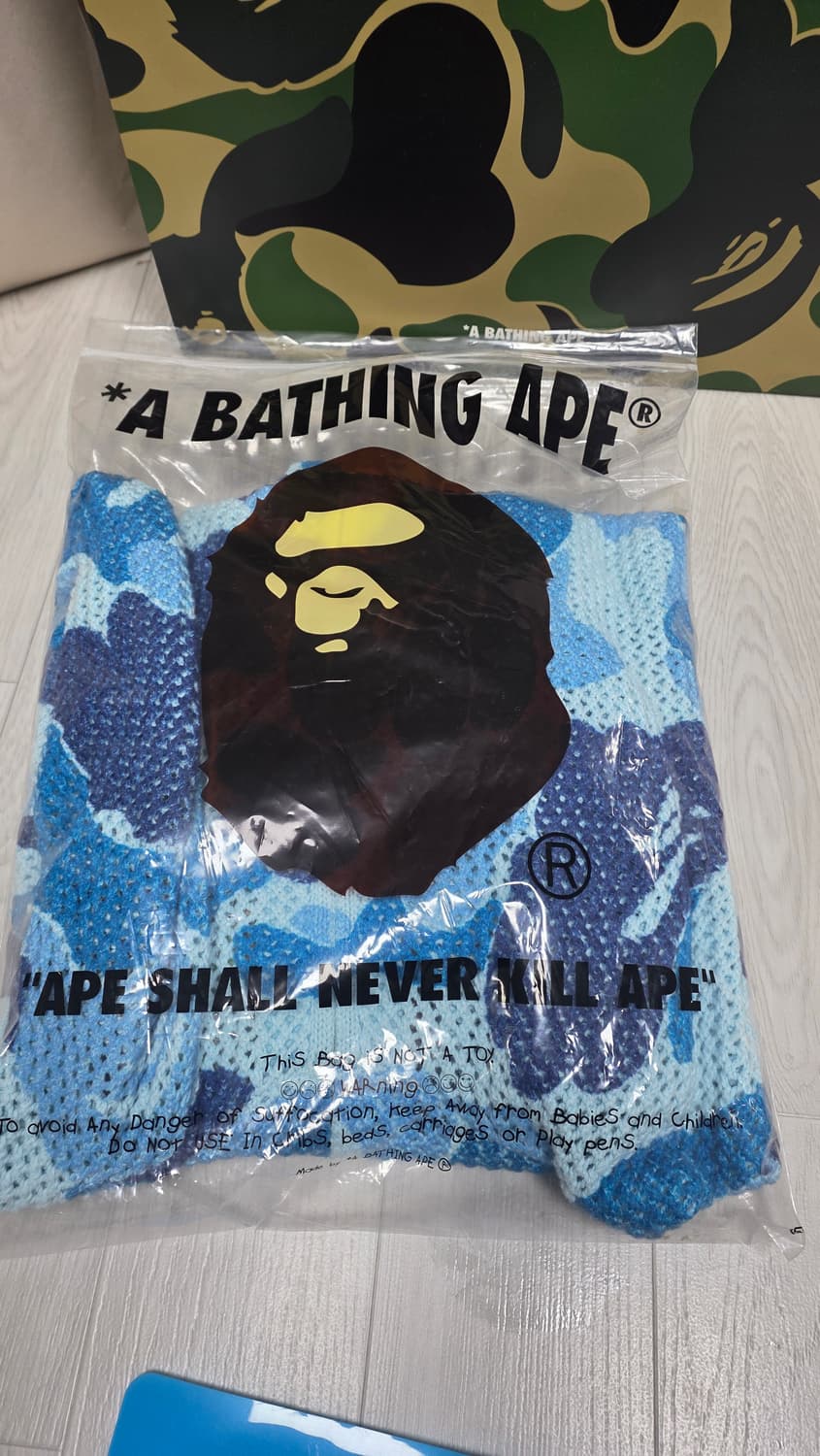 베이프 ABC카모 릴렉스 후드 상품이미지5