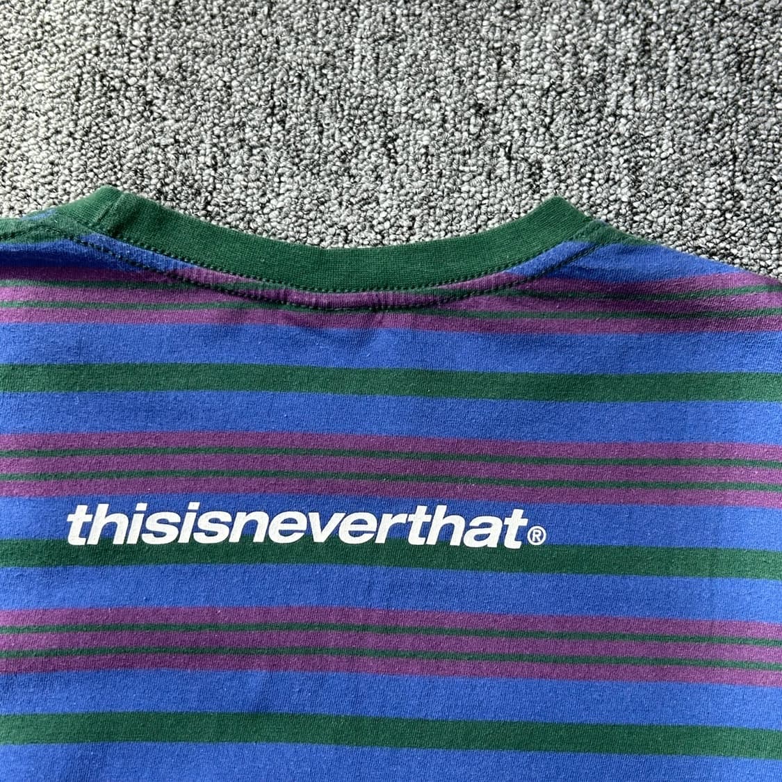 디스이즈네버댓 멀티 스트라이프 롱슬리브  상품이미지5