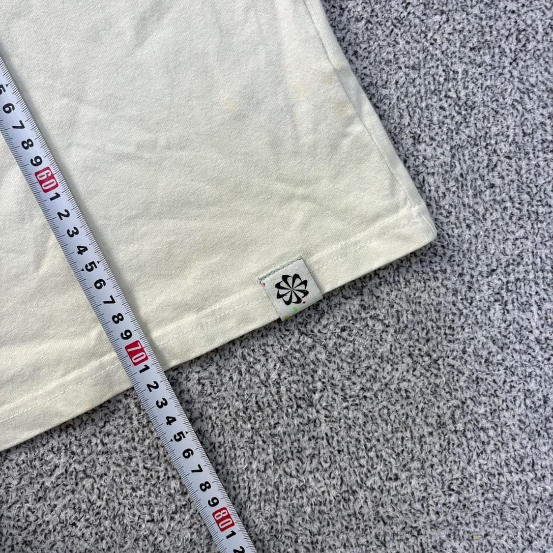 XL 나이키 스몰로고 반팔 티셔츠 0414J 상품이미지8