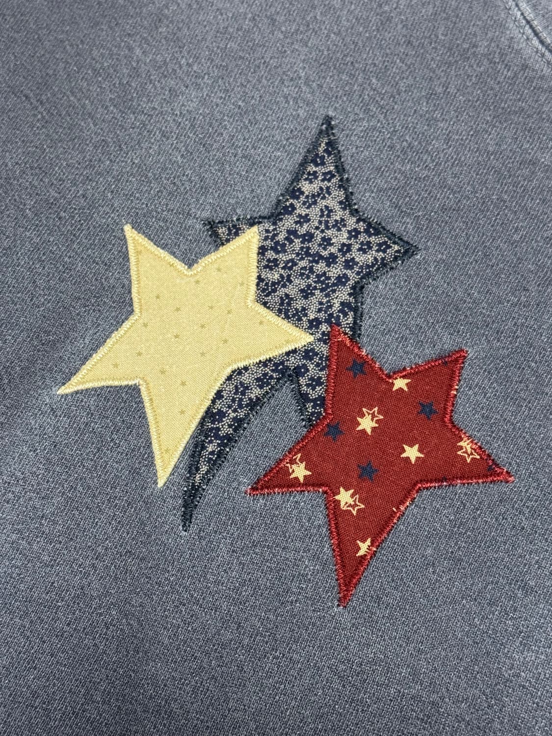 authentic pigment 빈티지 아플리케 다잉 스웨트셔츠 상품이미지3