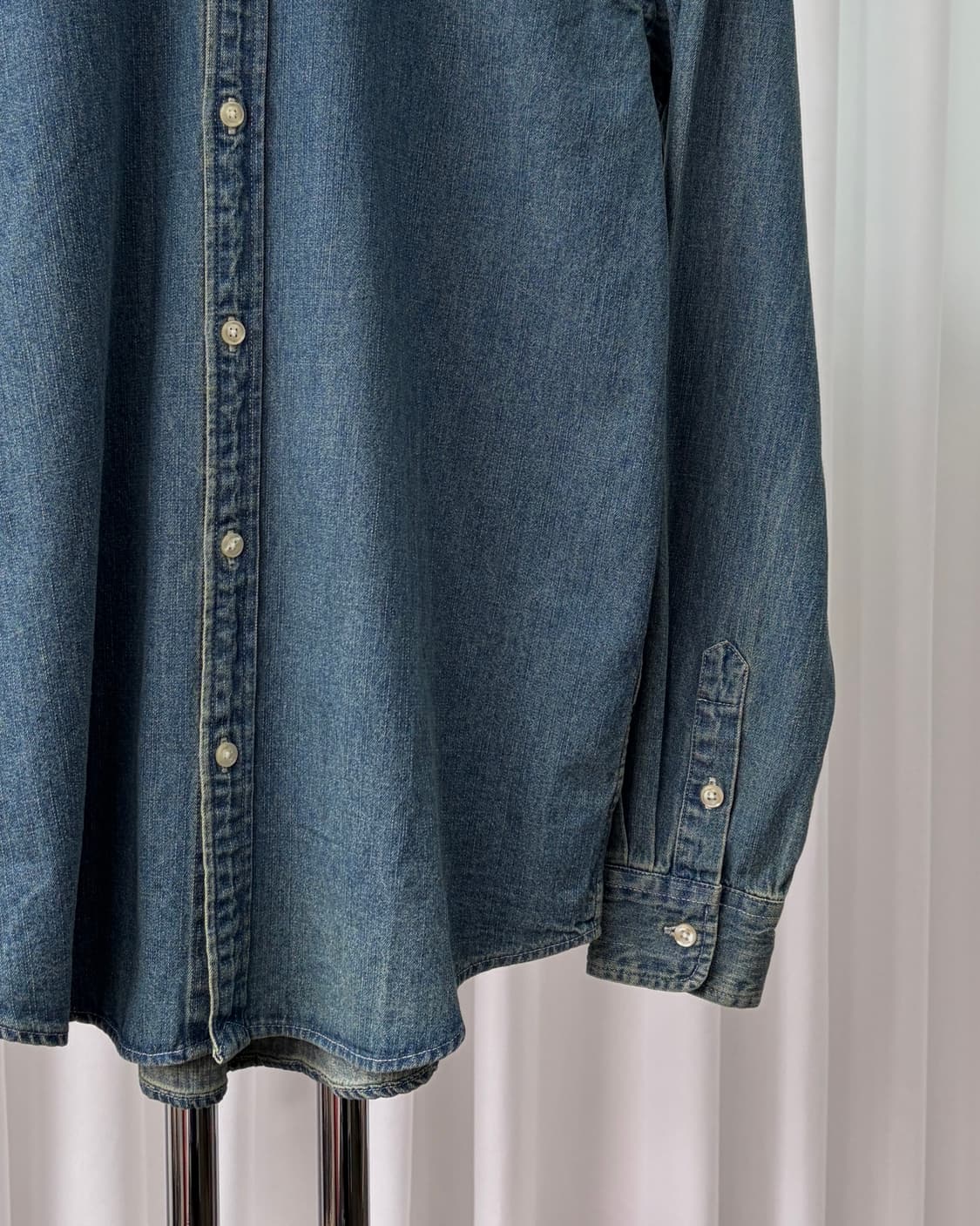 (새상품)[M]폴로 랄프로렌 샴브레이 데님 셔츠 상품이미지7