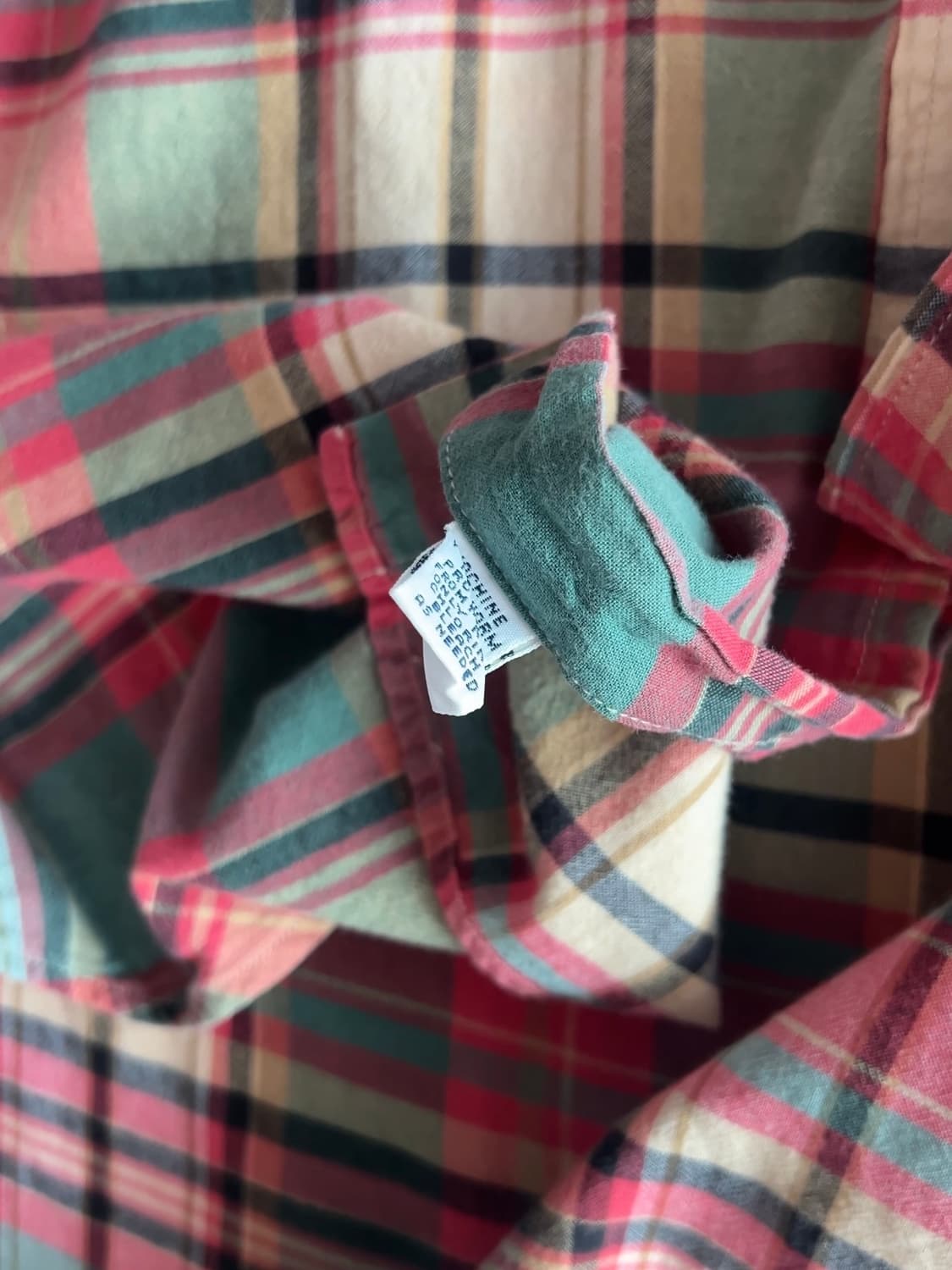 폴로 랄프로렌 체크 셔츠 M 상품이미지7