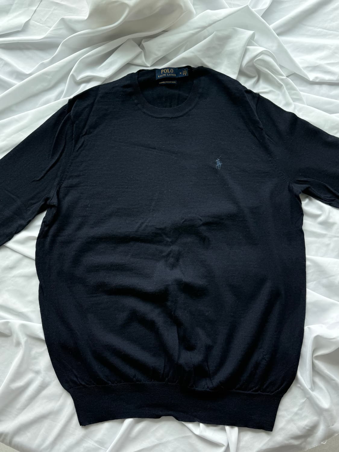 폴로 랄프로렌 워셔블 메리노 울 크루넥 니트 상품이미지3