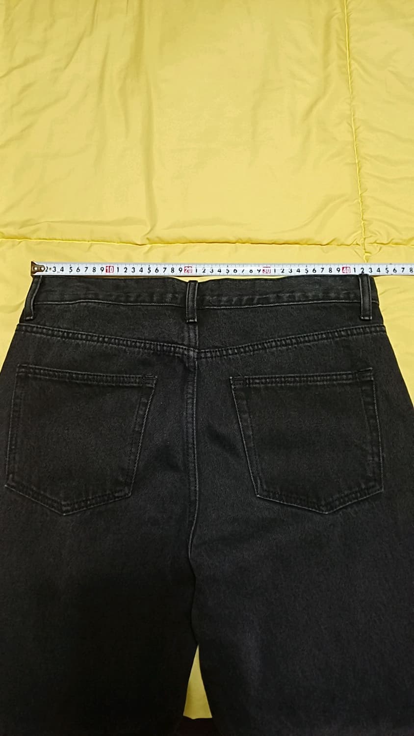 무신사 워시드블랙진 33인치 기장107 상품이미지5