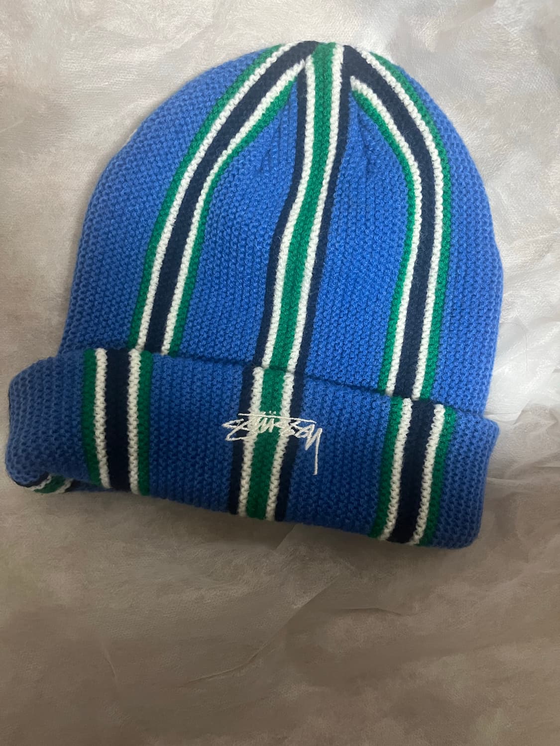 스투시 스트라이프 비니 상품이미지1