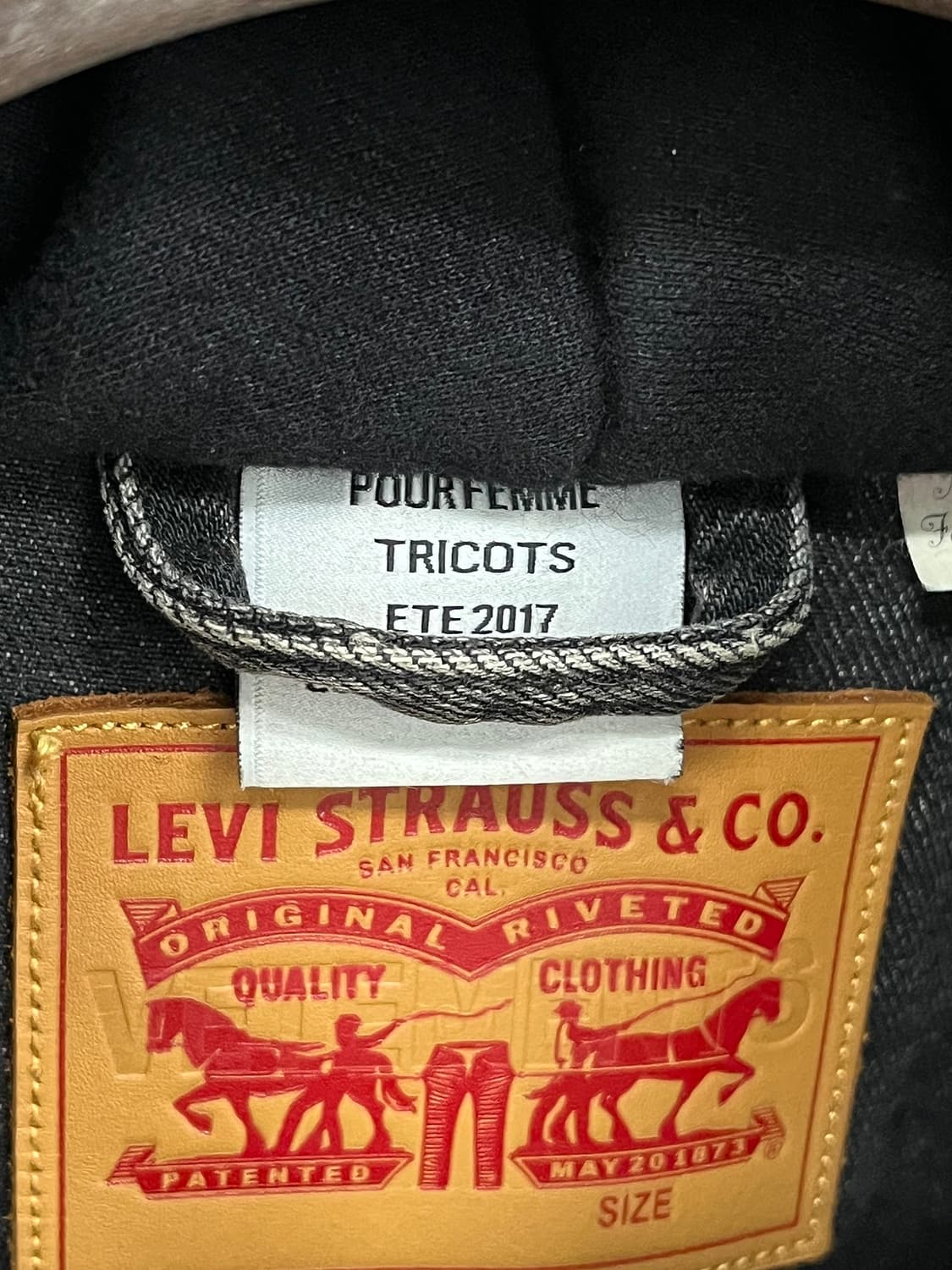 100) 베트멍 x 리바이스 17ss 오버 데님자켓 상품이미지5