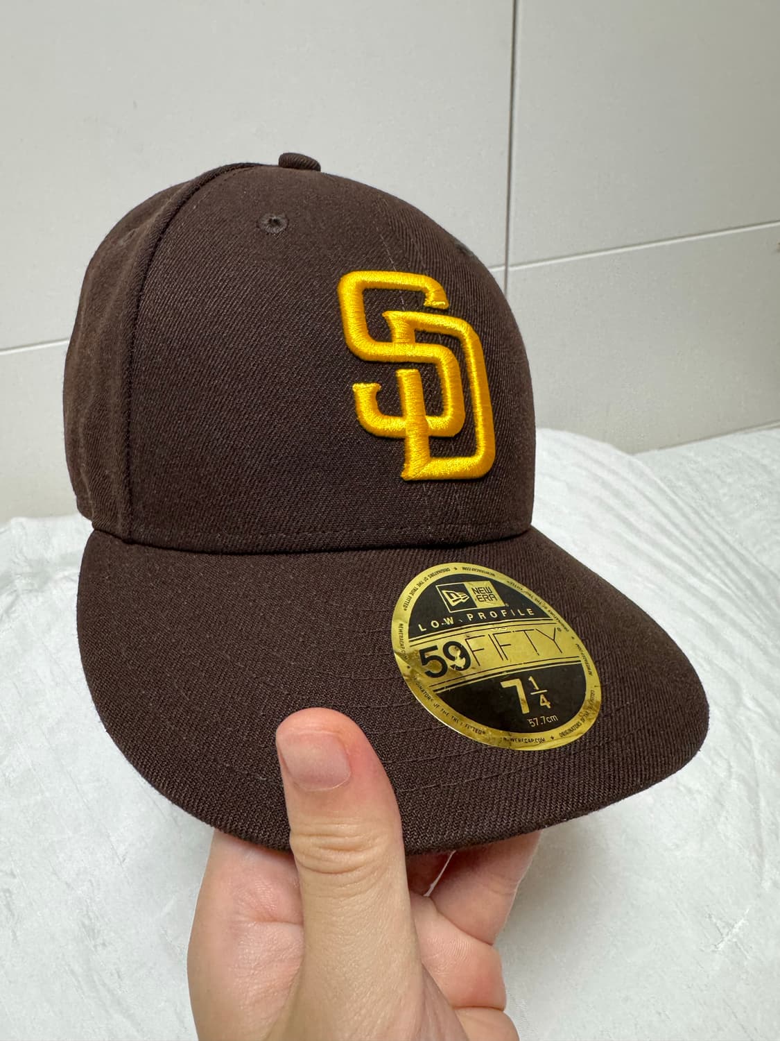 뉴에라 샌디에이고 파드리스 59FIFTY 브라운 캡 상품이미지5