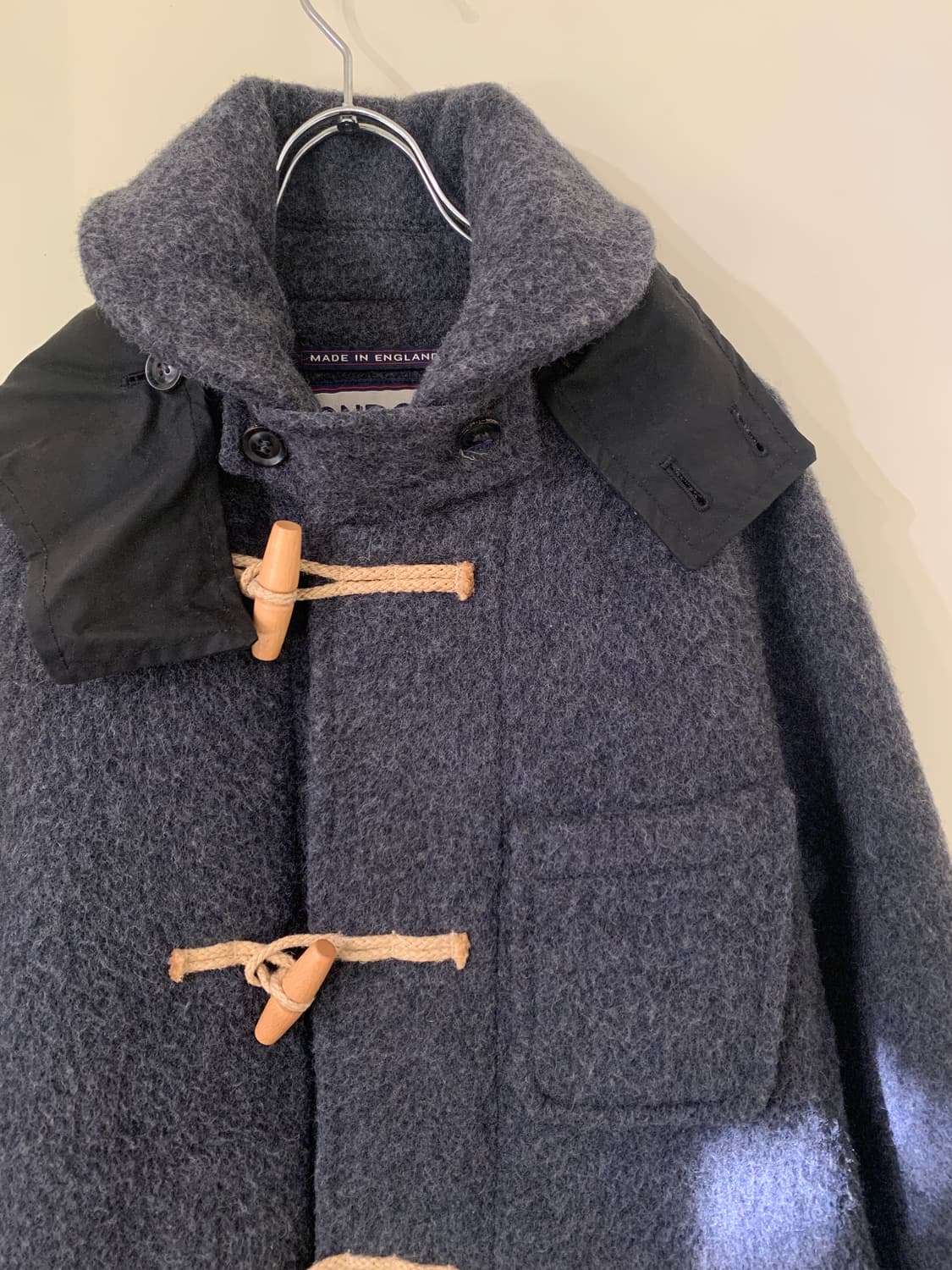 런던트레디션 더플코트 챠콜컬러 상품이미지3