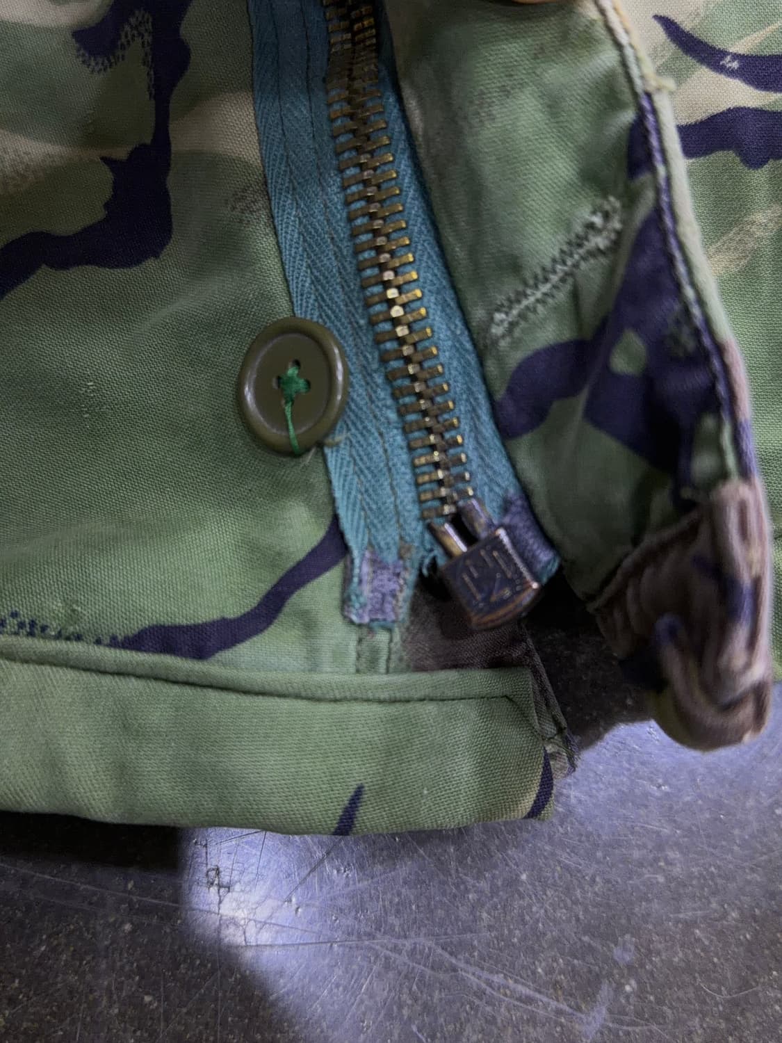 스모크 컴뱃 영국군 야상 필드자켓 카모 1 사이즈 상품이미지8