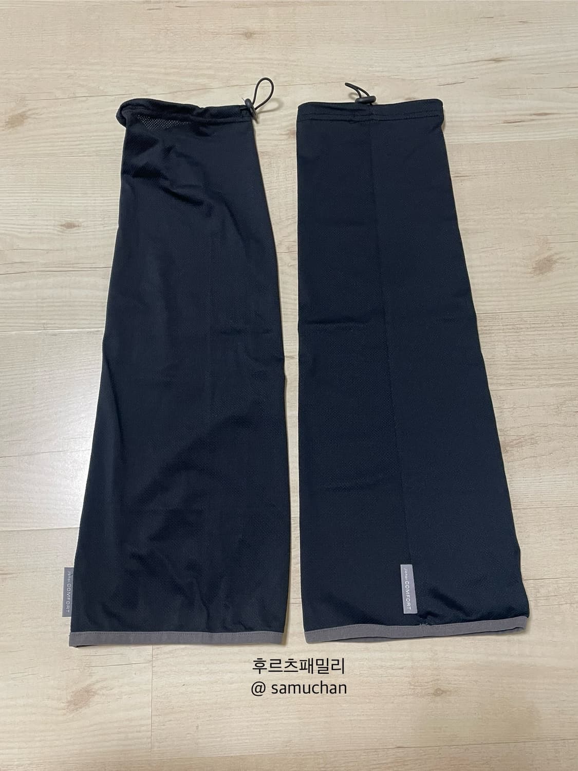 지초이 컴포트 서머 레그워머 블랙 상품이미지1