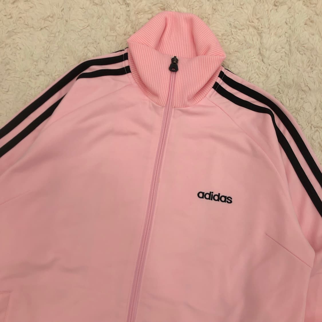 아디다스 핑크 딸기우유 져지 트랙 자켓 상품이미지2