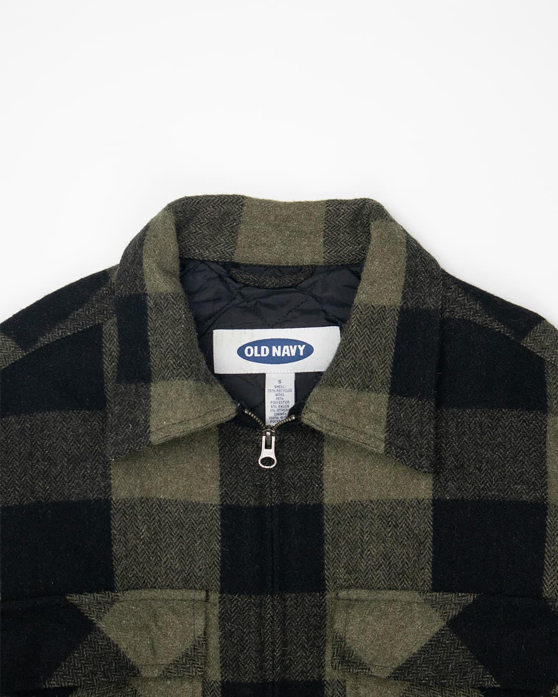 올드네이비 체크 울 자켓 상품이미지2
