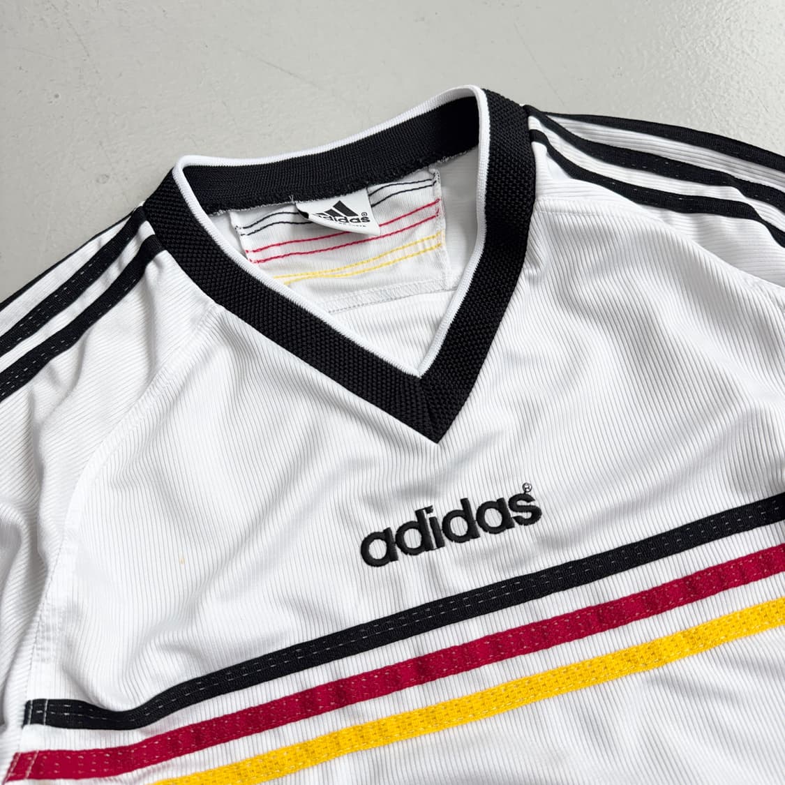 아디다스 90s 독일 삼선 올드스쿨 롱슬리브 유니폼 져지 상품이미지3
