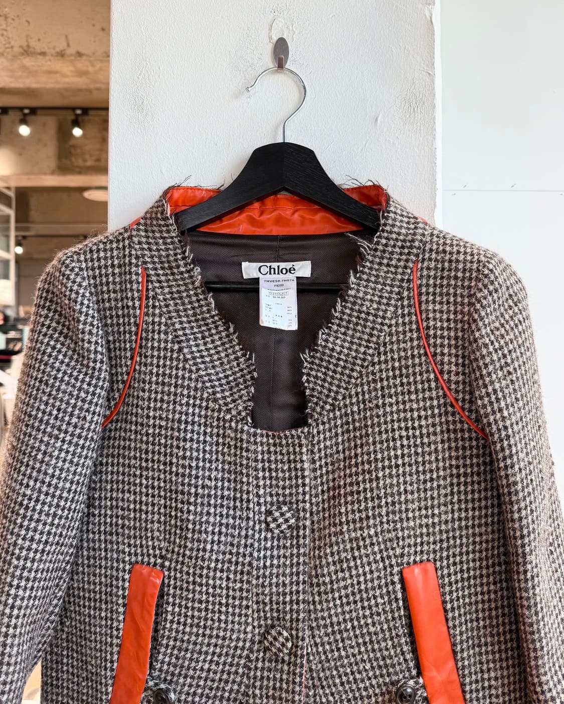 끌로에 브라운 하운드투스 알파카울 자켓  상품이미지3