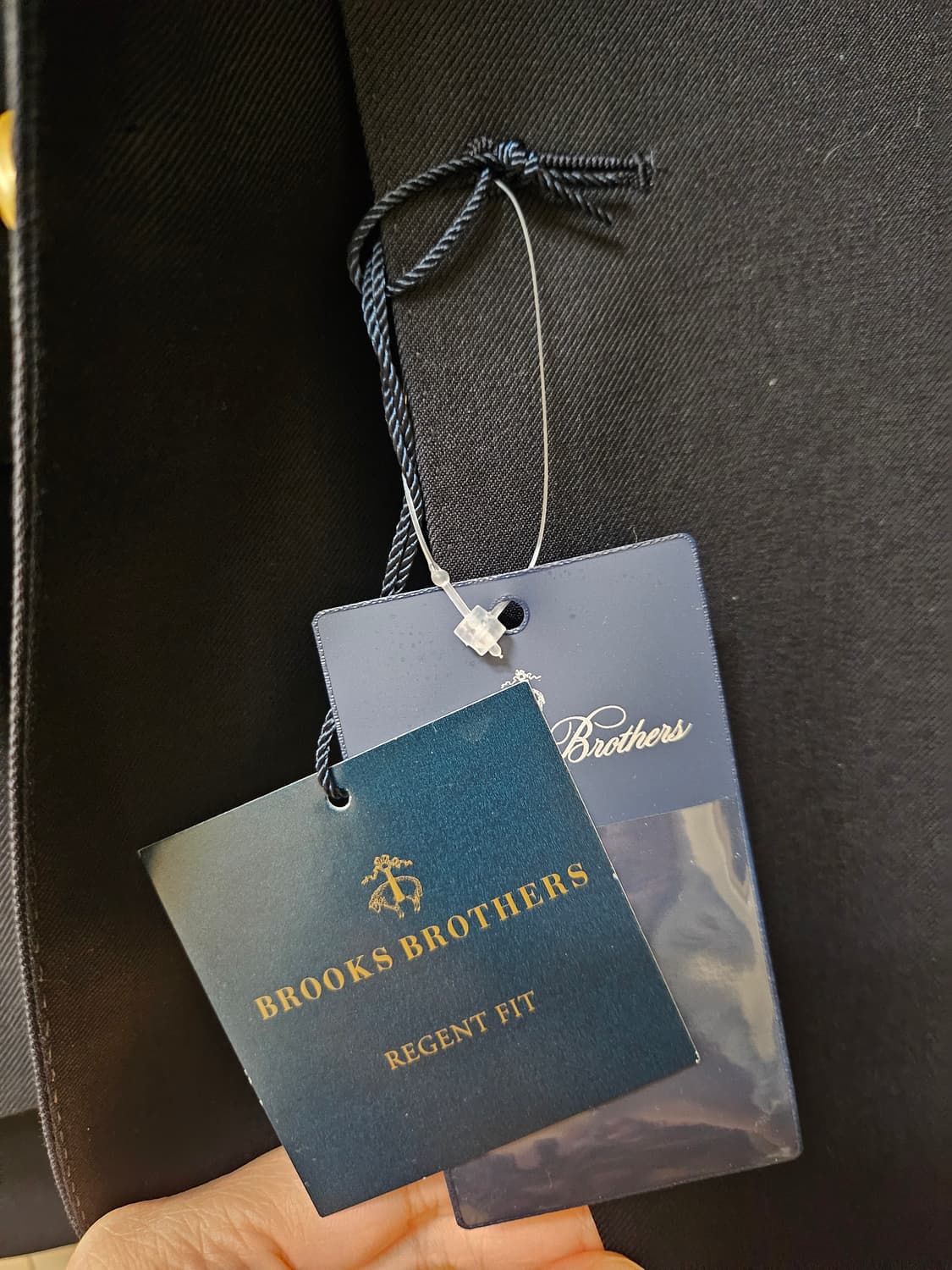 브룩스브라더스 네이비 금장 울 블레이저 44R 상품이미지5