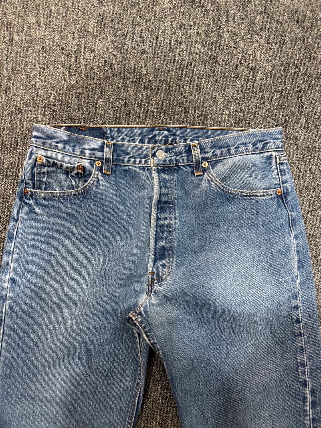 90s USA 리바이스 501xx 데님 빈티지 라이트블루 36 상품이미지3