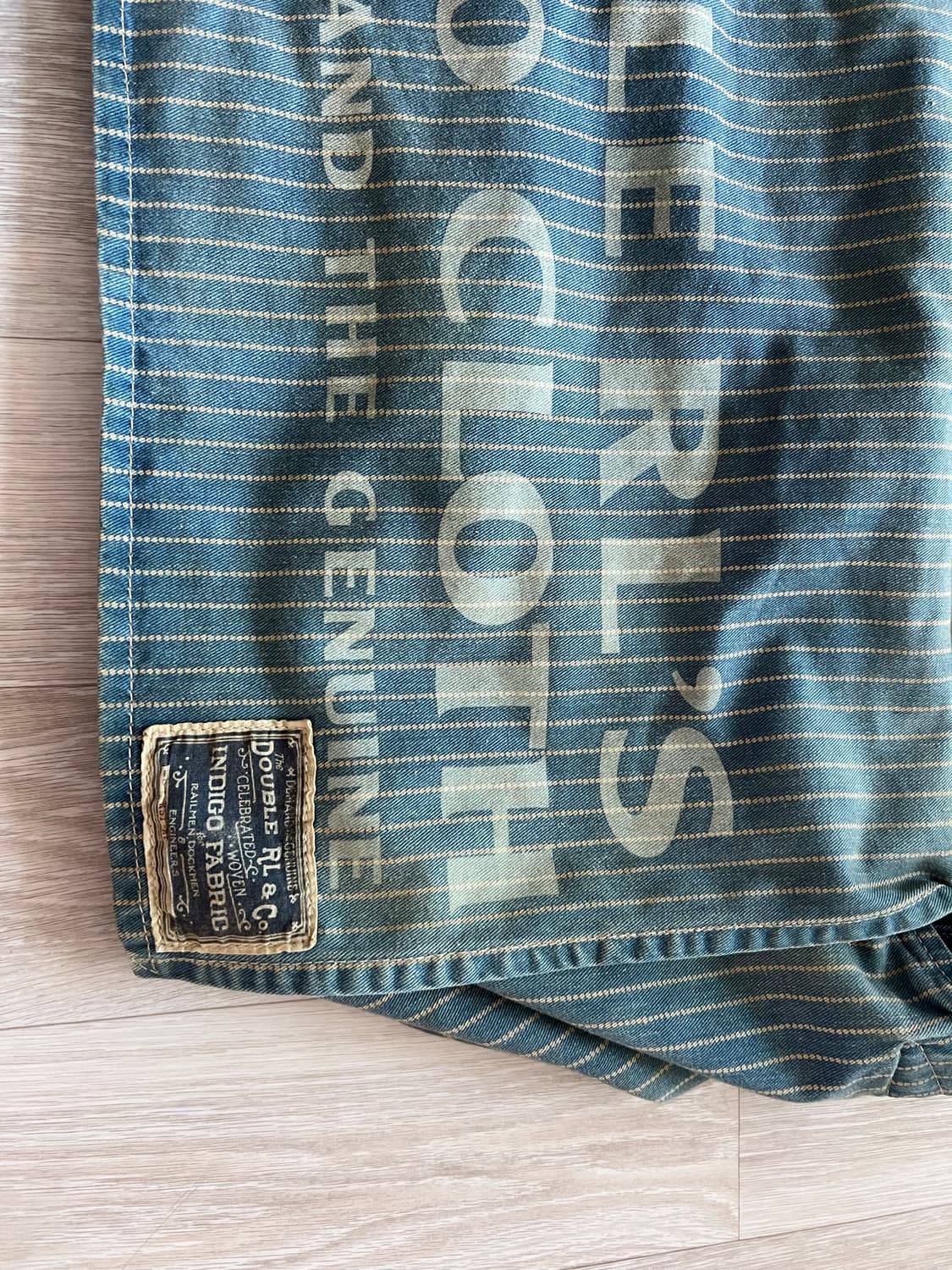 RRL indigo messenger bag 판매 상품이미지3
