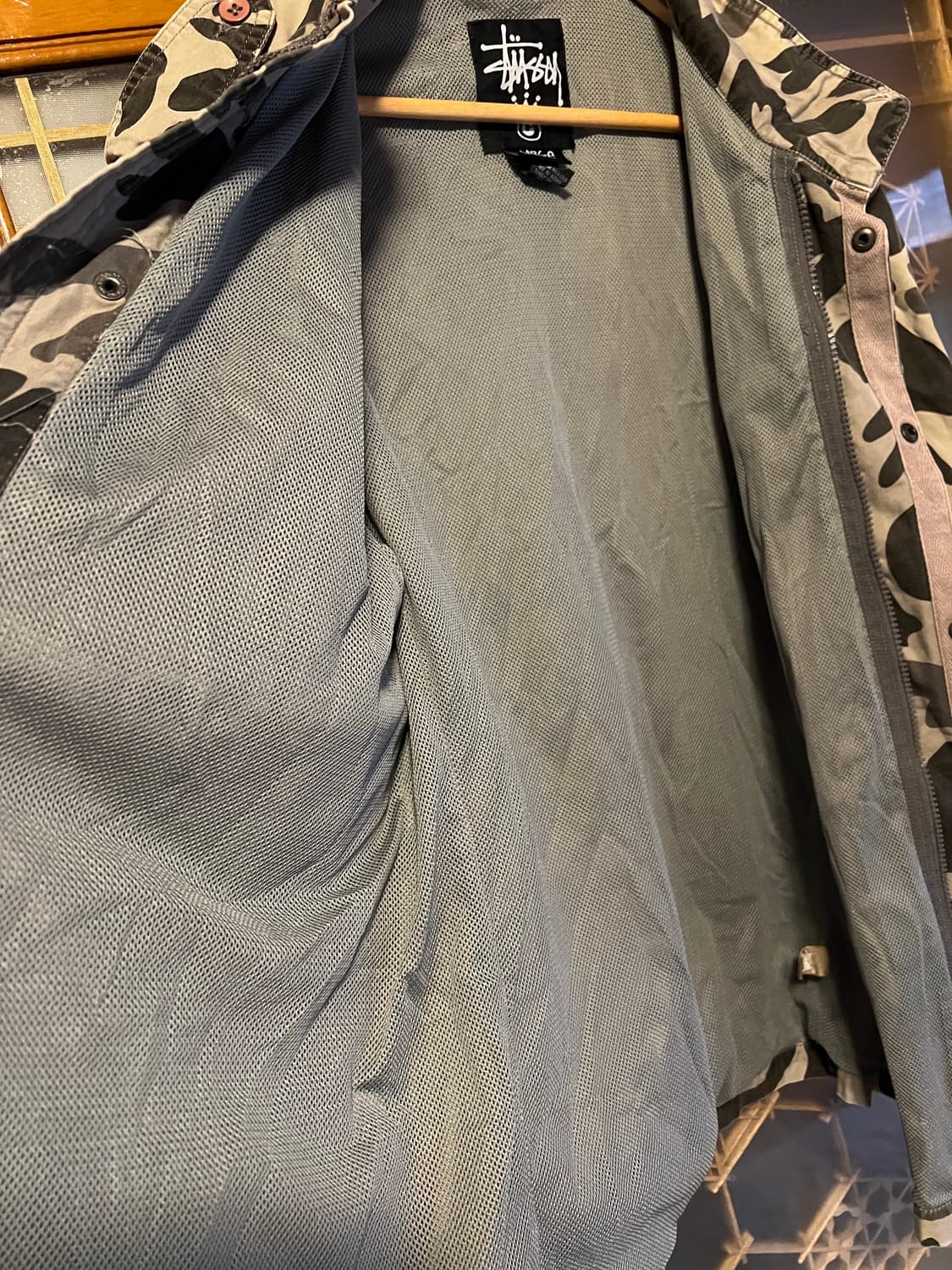 스투시 카모 M65 자켓 L 상품이미지4