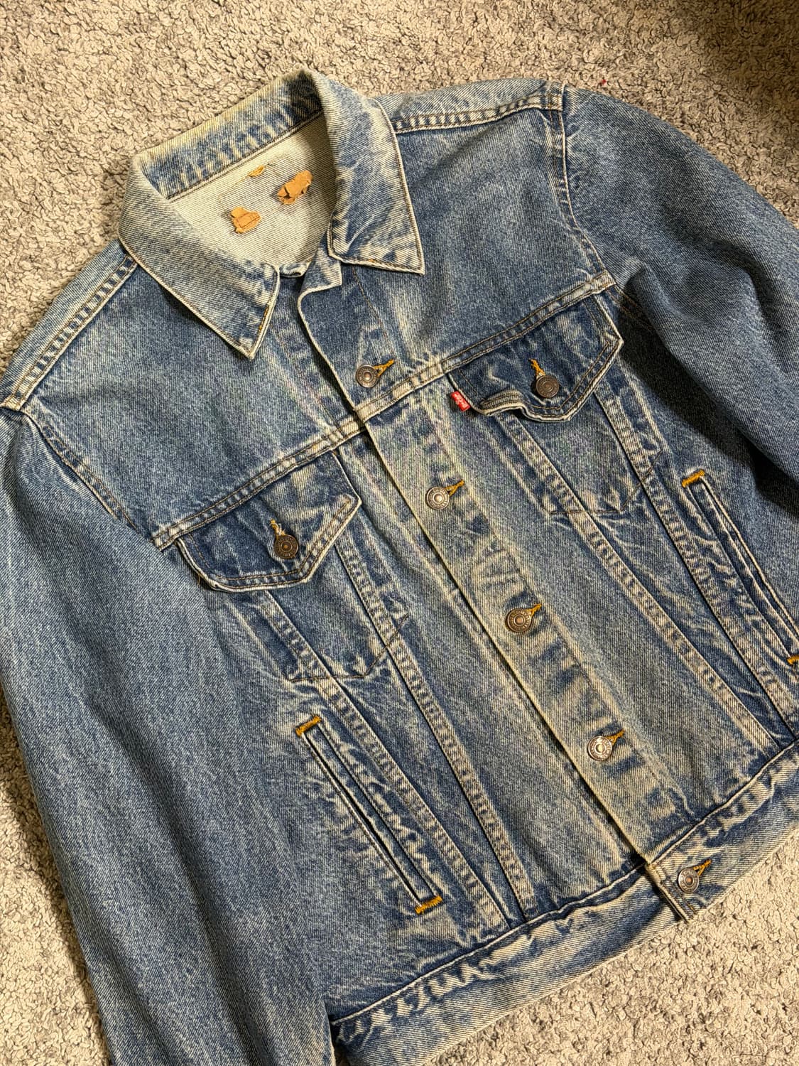 80s 리바이스 3세대 데님 자켓 USA 상품이미지2