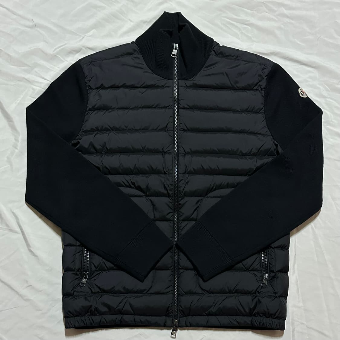 몽클레어 니트 패딩 블랙 L 상품이미지3